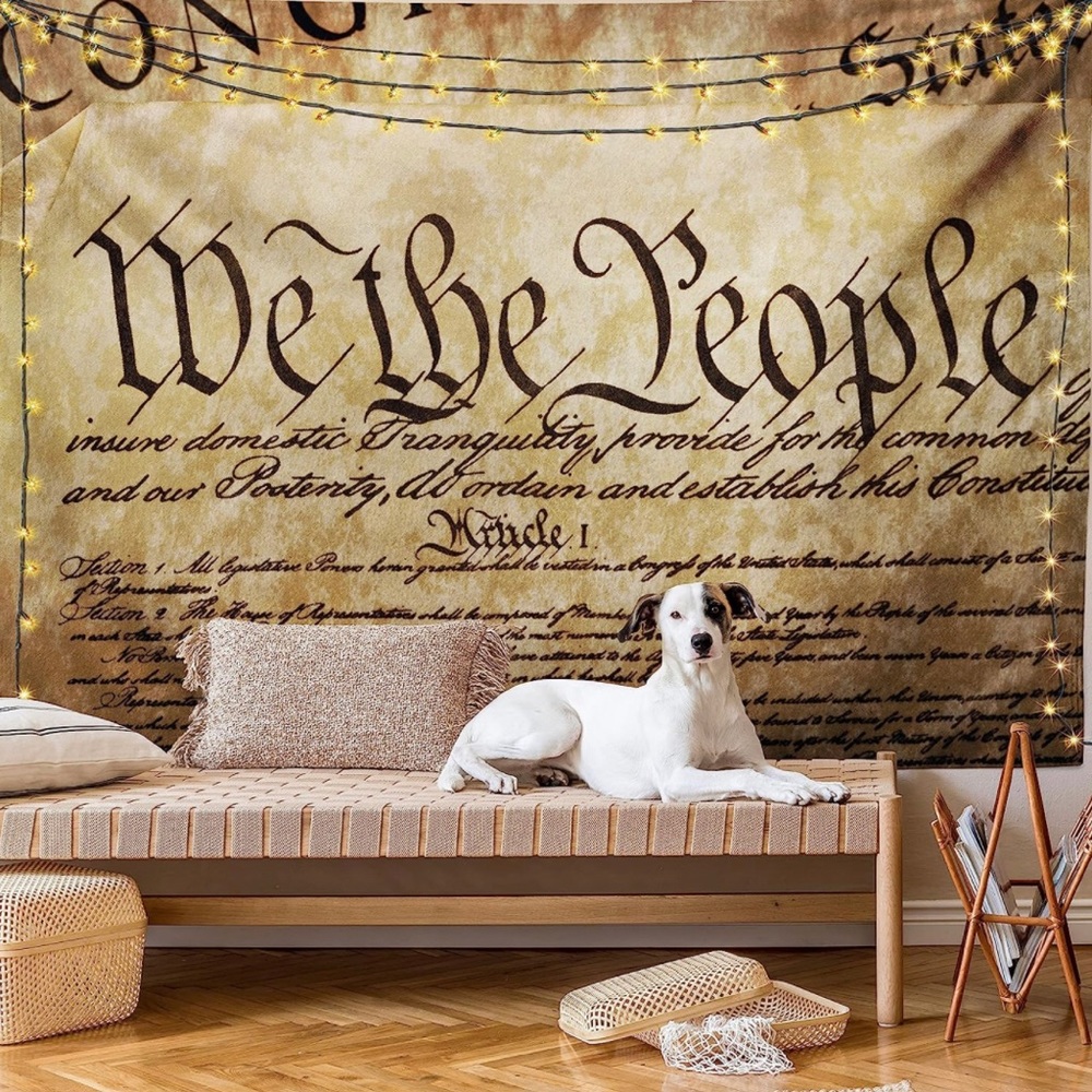 We the people tapestry